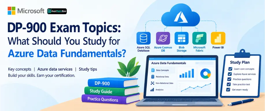 DP-900 Azure Data Fundamentals exam topics and study guide