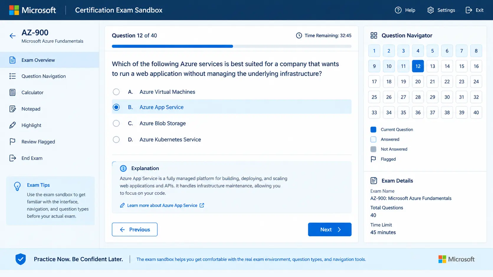 explore-the-az-900-exam-environment-before-test-day