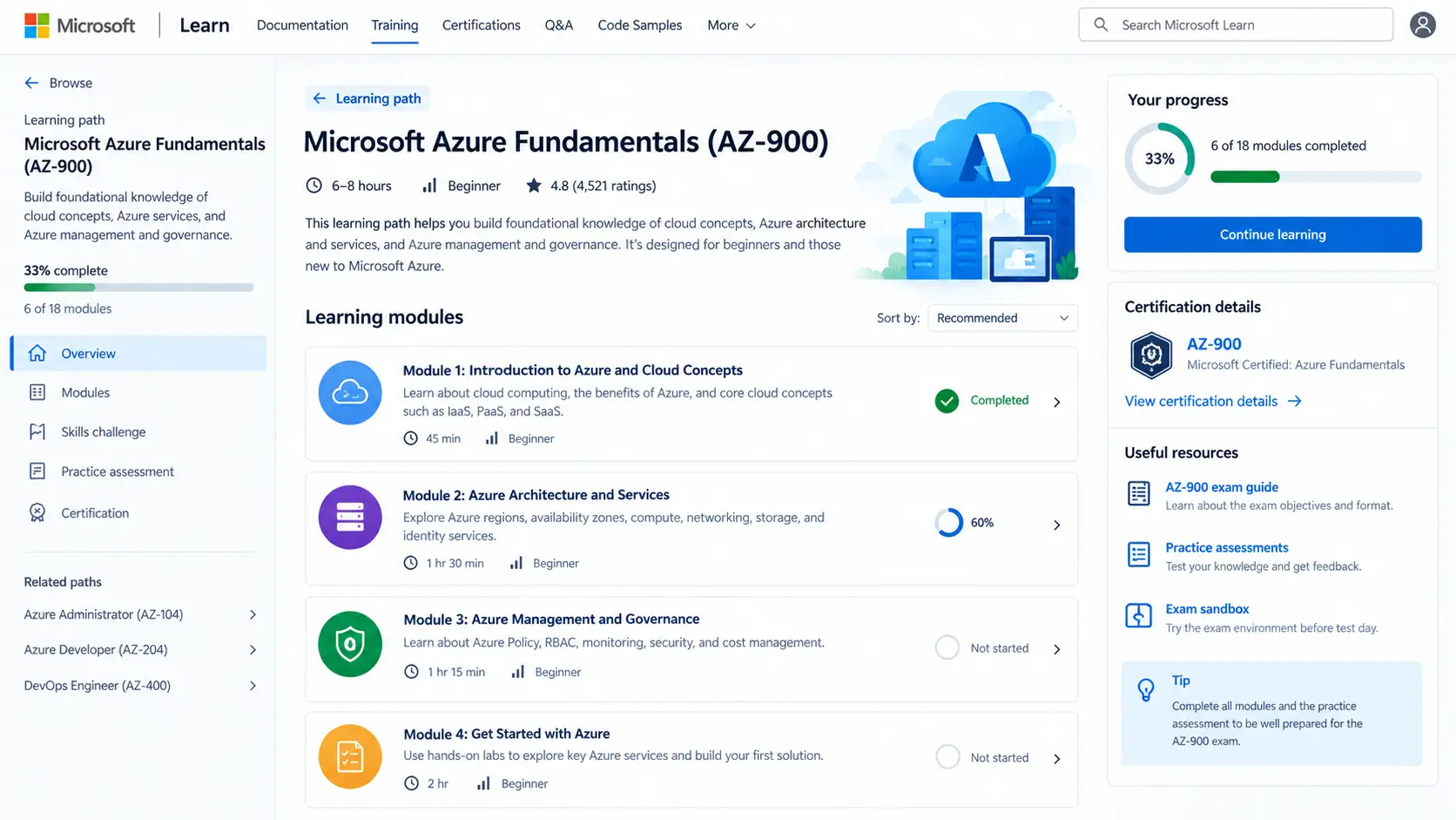 use-microsoft-learn-for-az-900-preparation